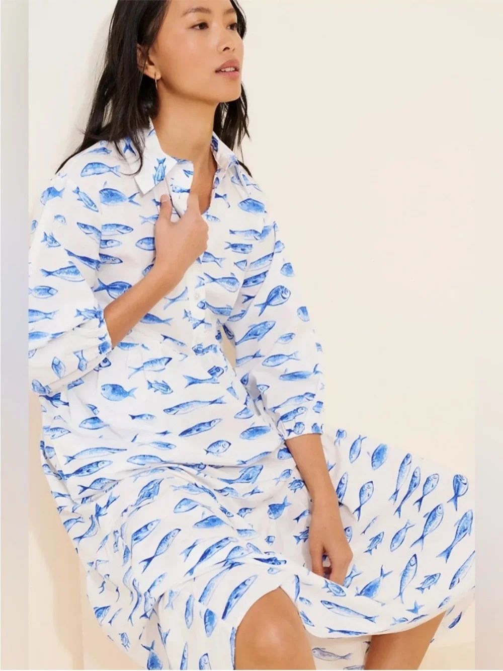 Anthropologie Maeve The Bettina Shirt Dress Size XL
